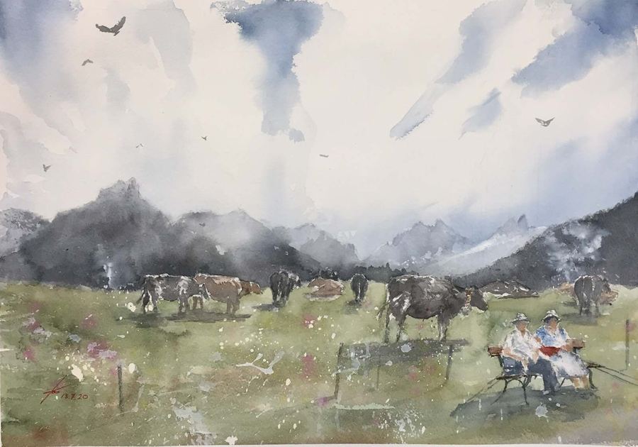 Watching the World Go By by Ian Clements
